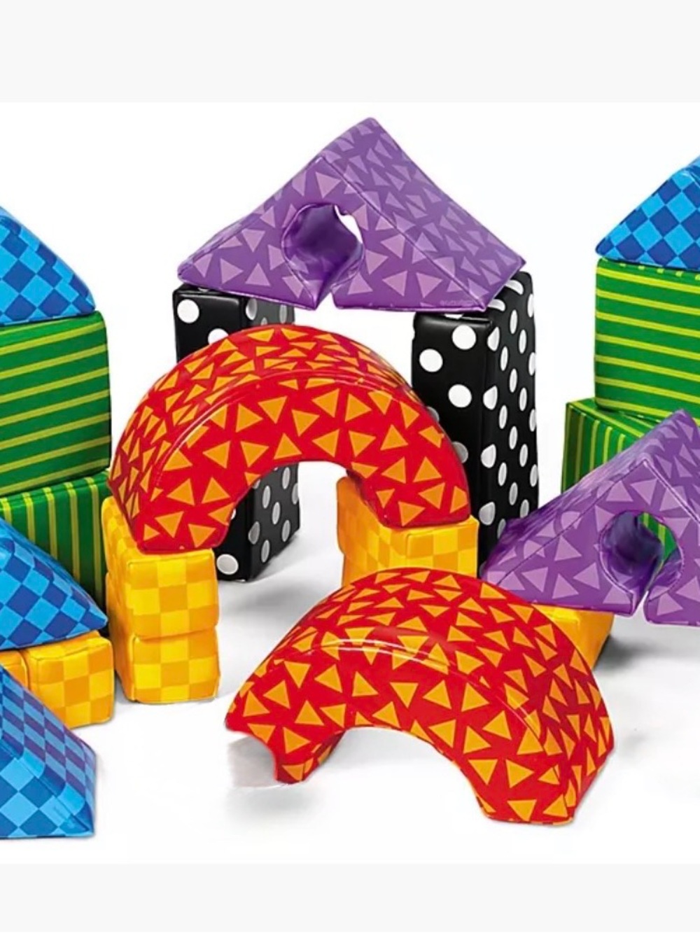 Lakeshore Learning vinyl foam building blocks